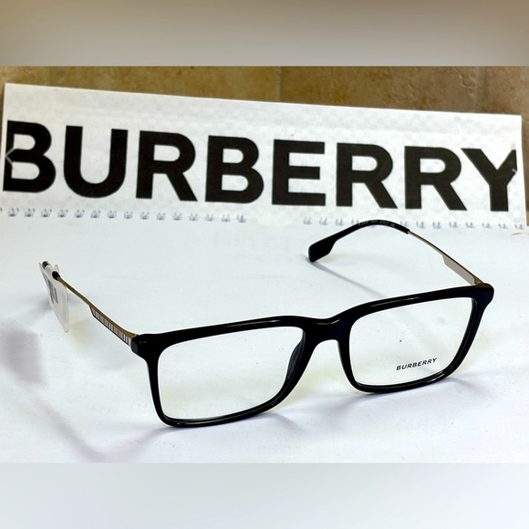 New Burberry BE2339 3001 Harrington Black Eyeglasses - Picture 1 of 15